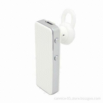 Bluetooth Mono Headset for iPhone 4S, with 10m Connection Distance and ISSC Design Scheme